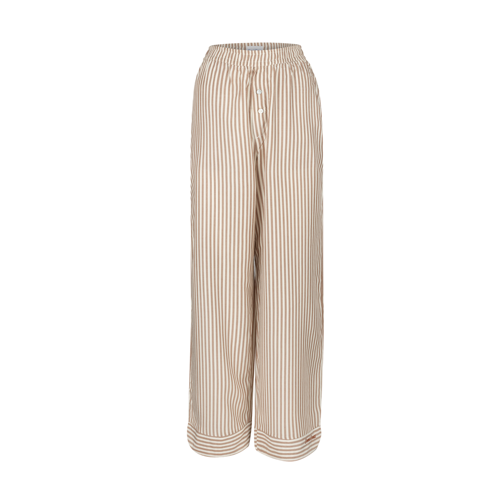 The Charlotte Long PJ Set — Taupe