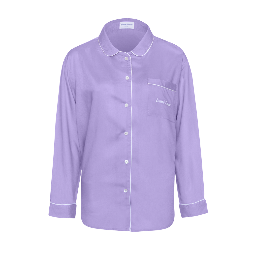 The Laurence long PJ set - Purple
