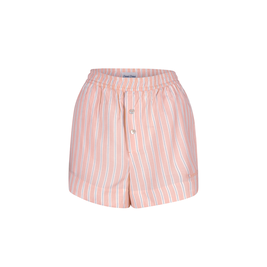 The Maxime short PJ Set - Peach