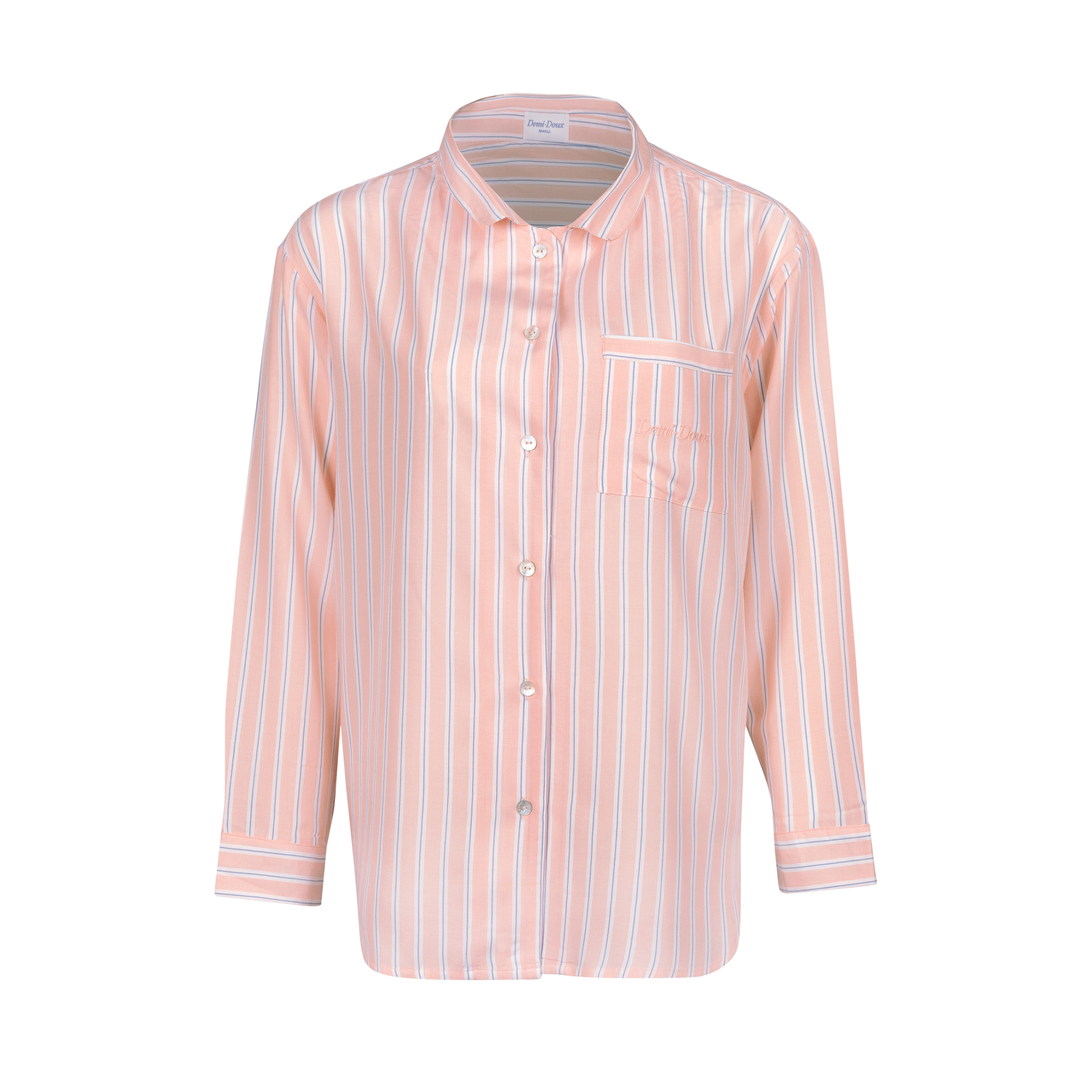 The Marie long PJ Set - Peach