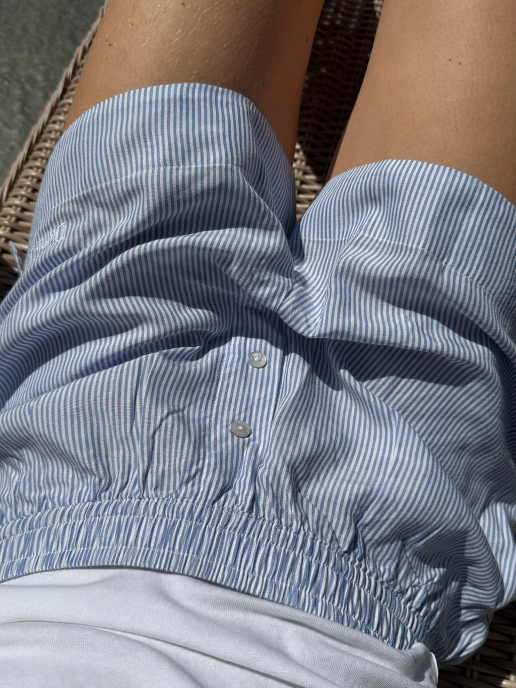 The Carice short PJ Set - Classic blue