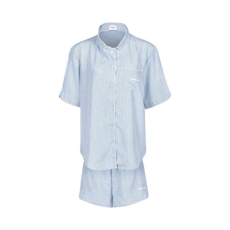 The Carice short PJ Set - Classic blue