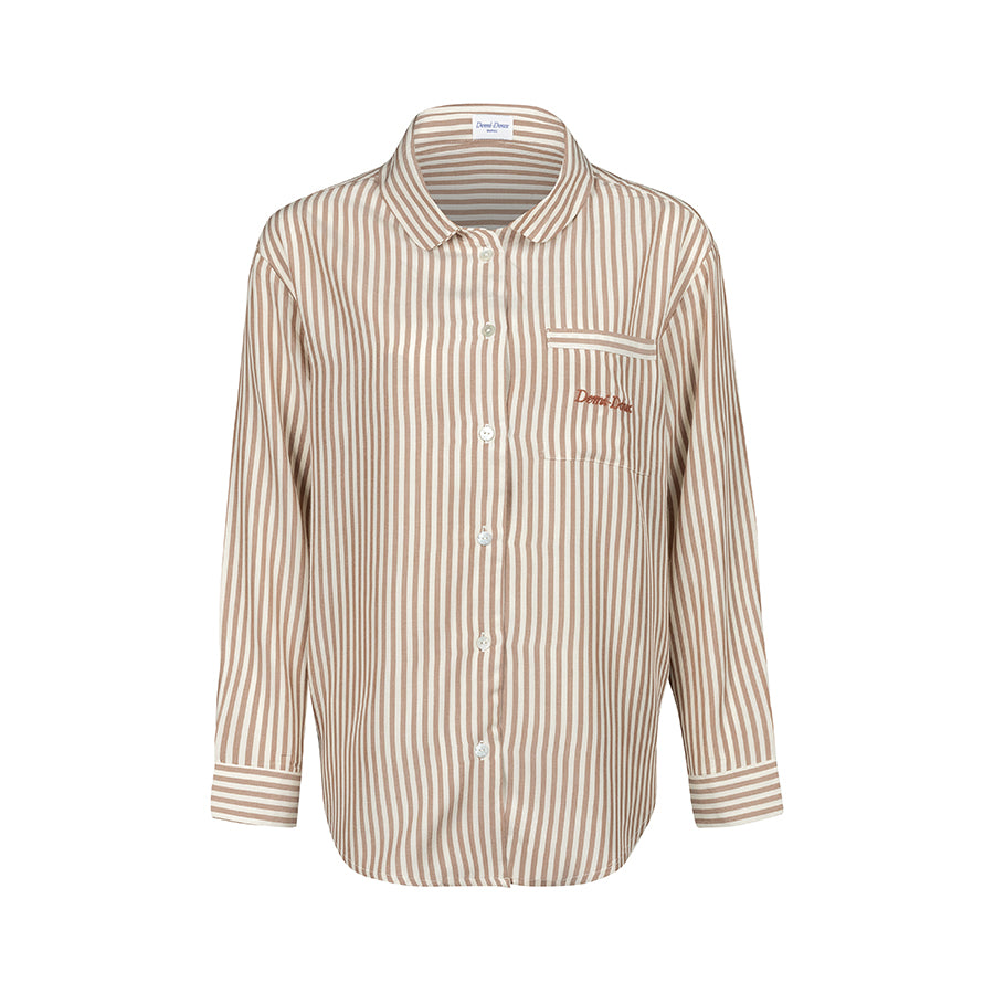 The Charlotte Long PJ Set — Taupe