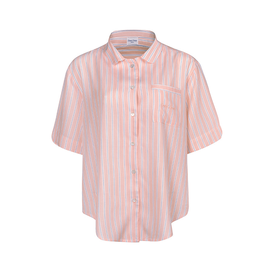 The Maxime short PJ Set - Peach