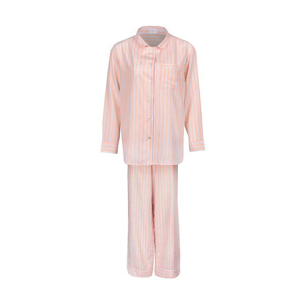 The Marie long PJ Set - Peach