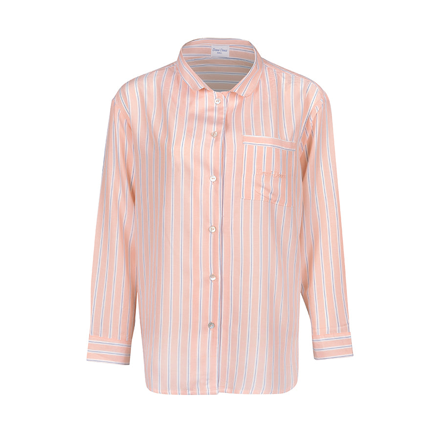 The Marie long PJ Set - Peach