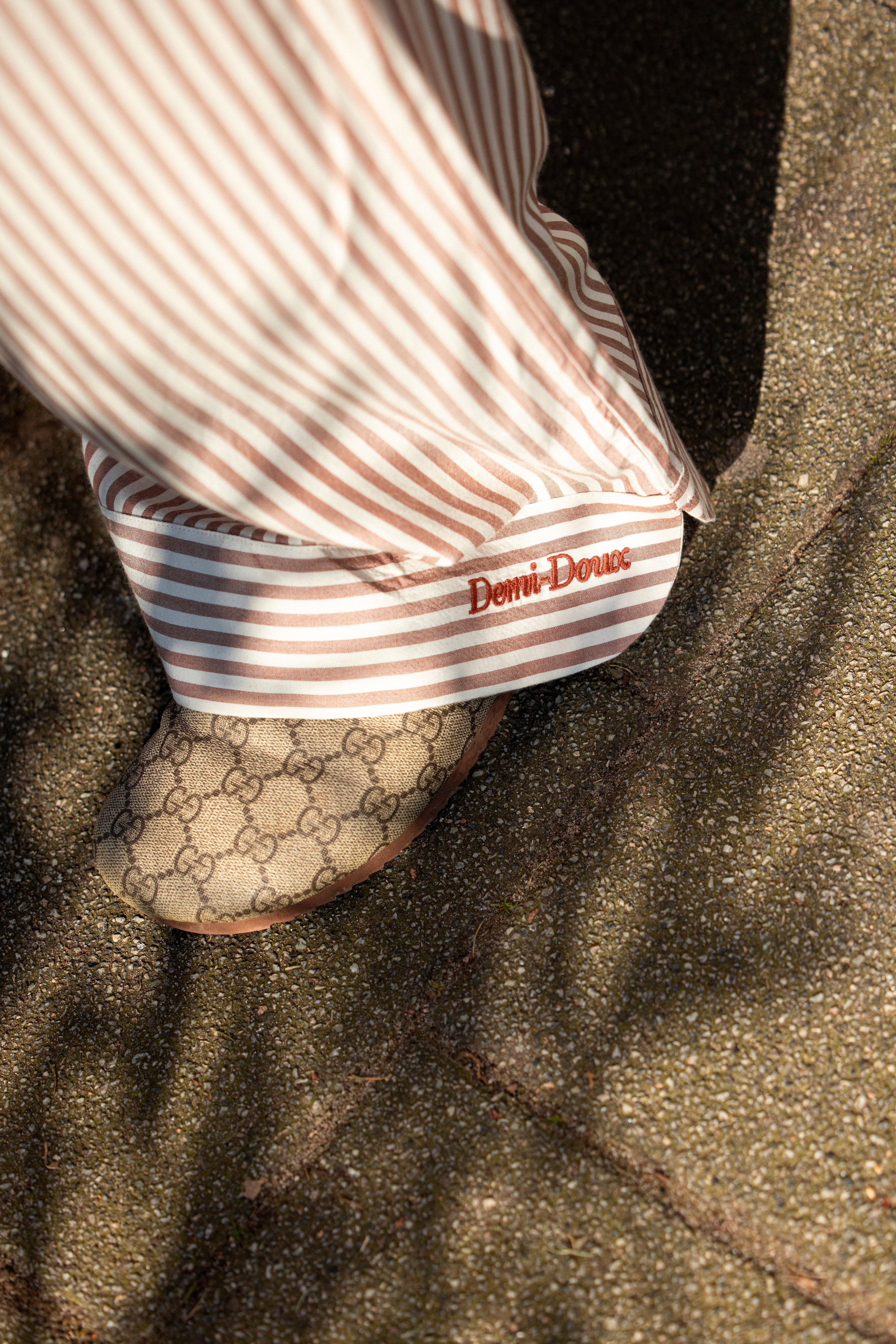 The Charlotte Long PJ Set — Taupe