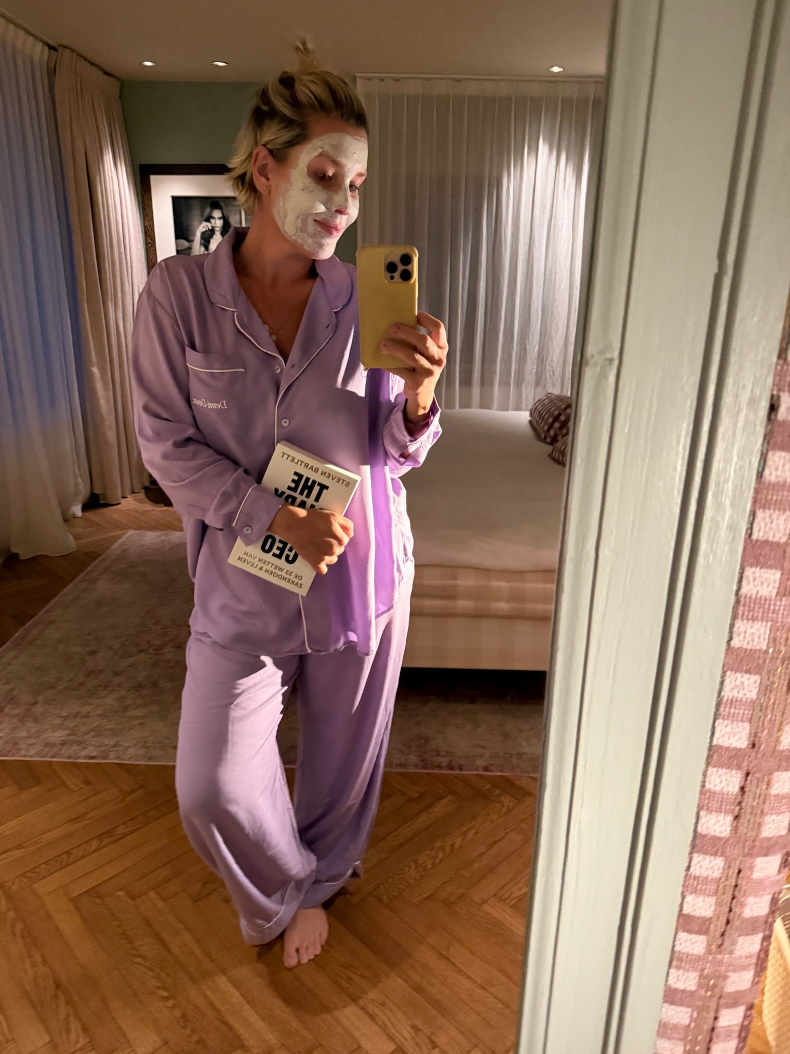 The Laurence long PJ set - Purple