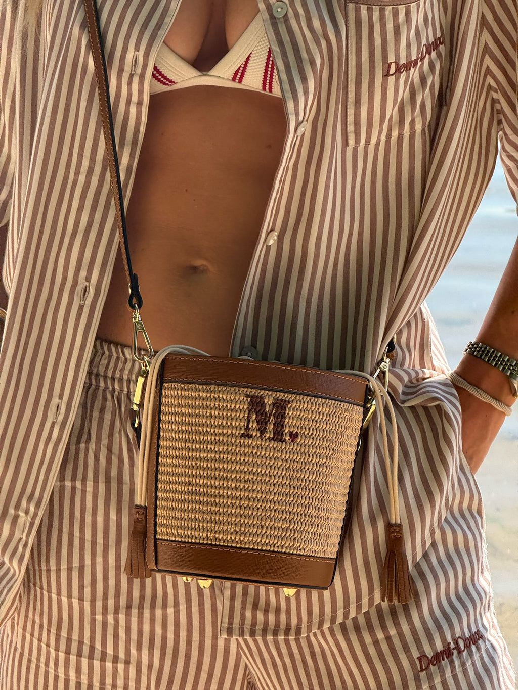 The Nicole  short PJ Set - Taupe