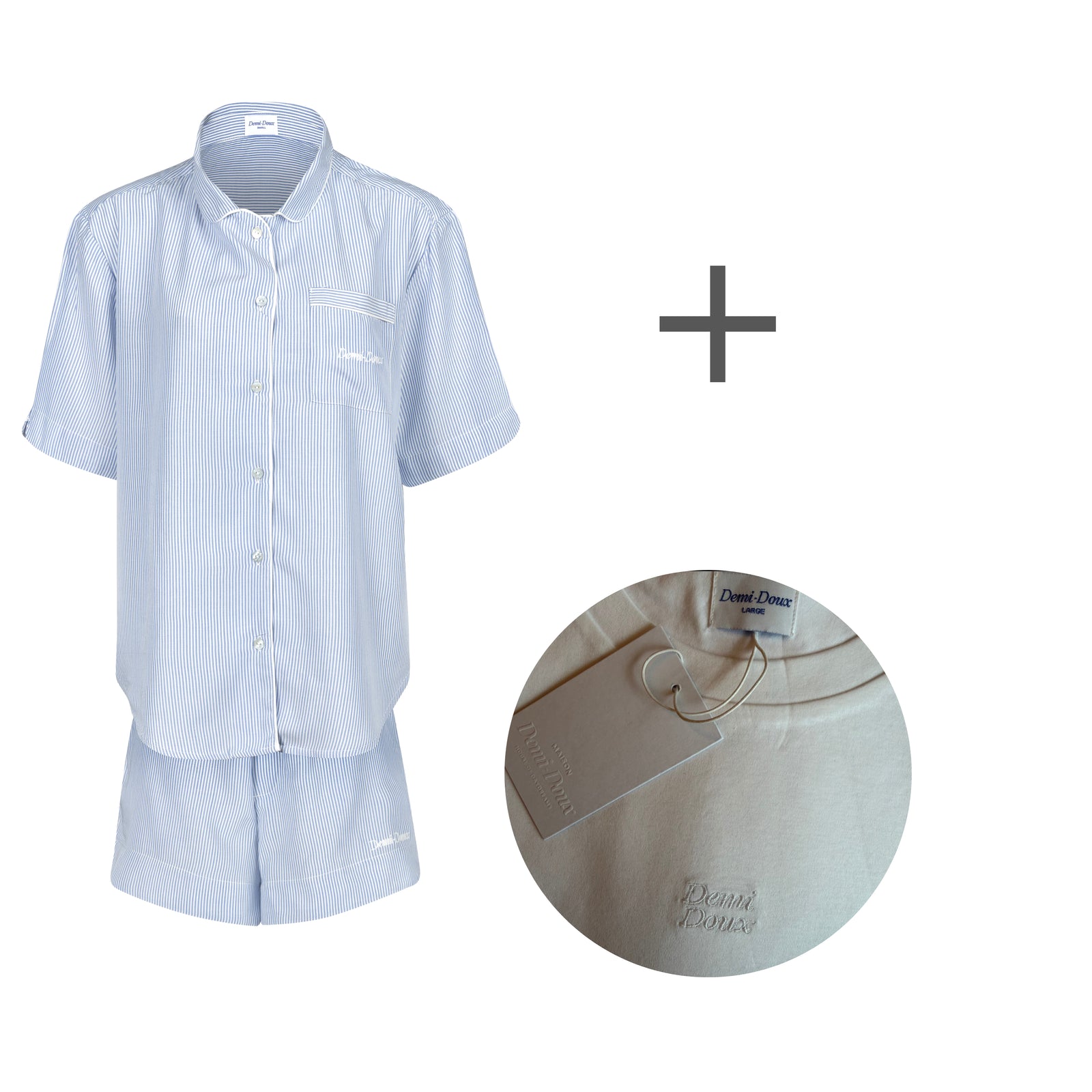 The Carice short PJ + Claire T-shirt