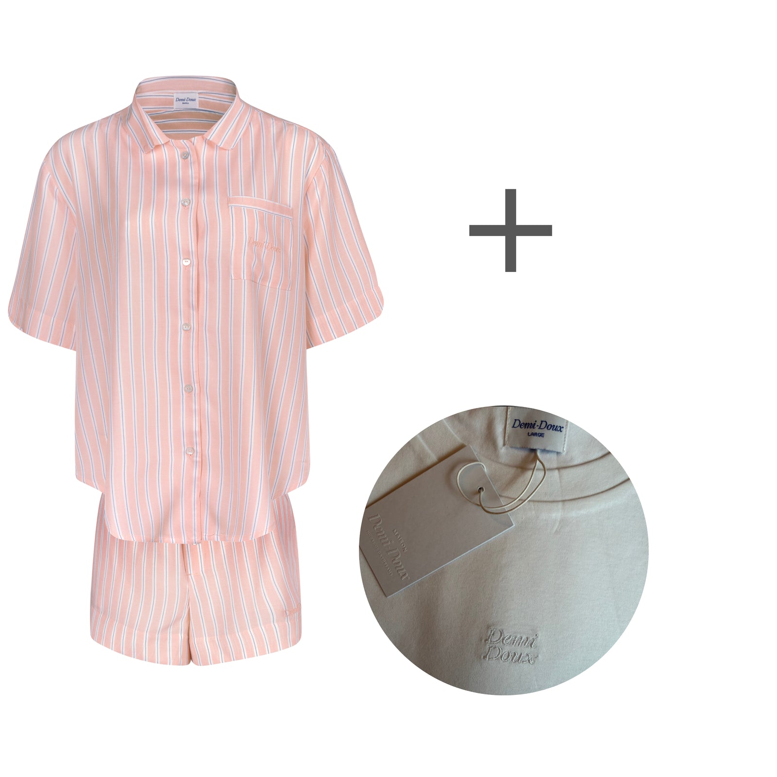 The Maxime short PJ + Claire T-shirt